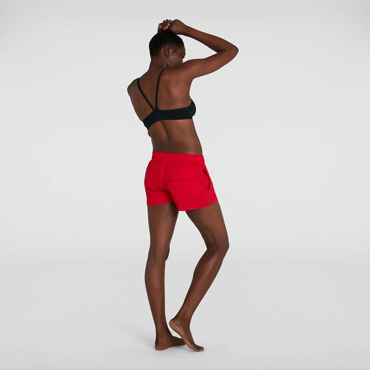 Women's Essential Swim Short Red