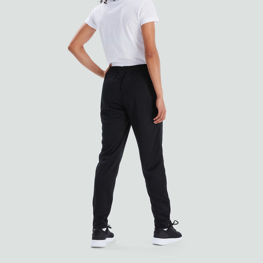 WOMENS CANTERBURY STRETCH TAPERED PANT BLACK
