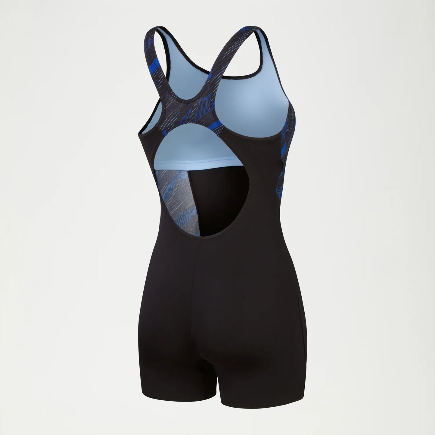 Women's HyperBoom Legsuit Black/Blue