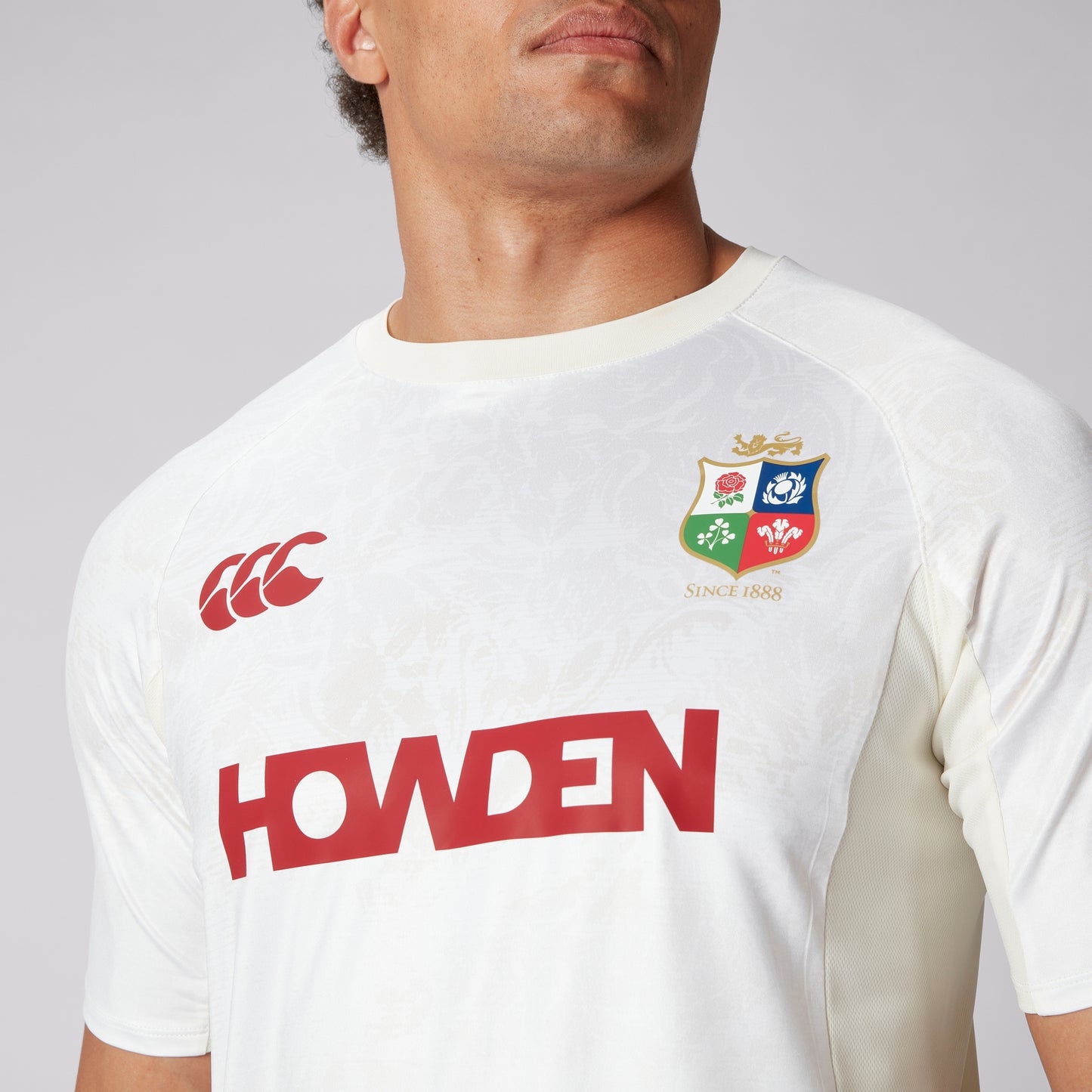 MENS BRITISH & IRISH LIONS SUPERLIGHT TEE CREAM