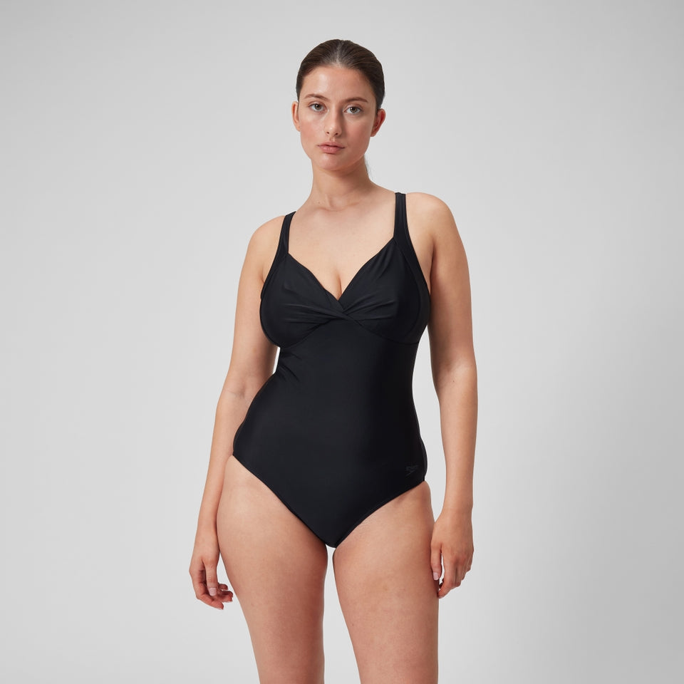 Women's X-Front Knot s’suit black - SPEEDO