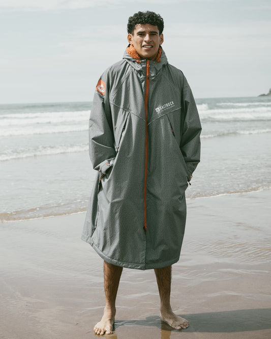 Royale Changing Robe In Dark Grey