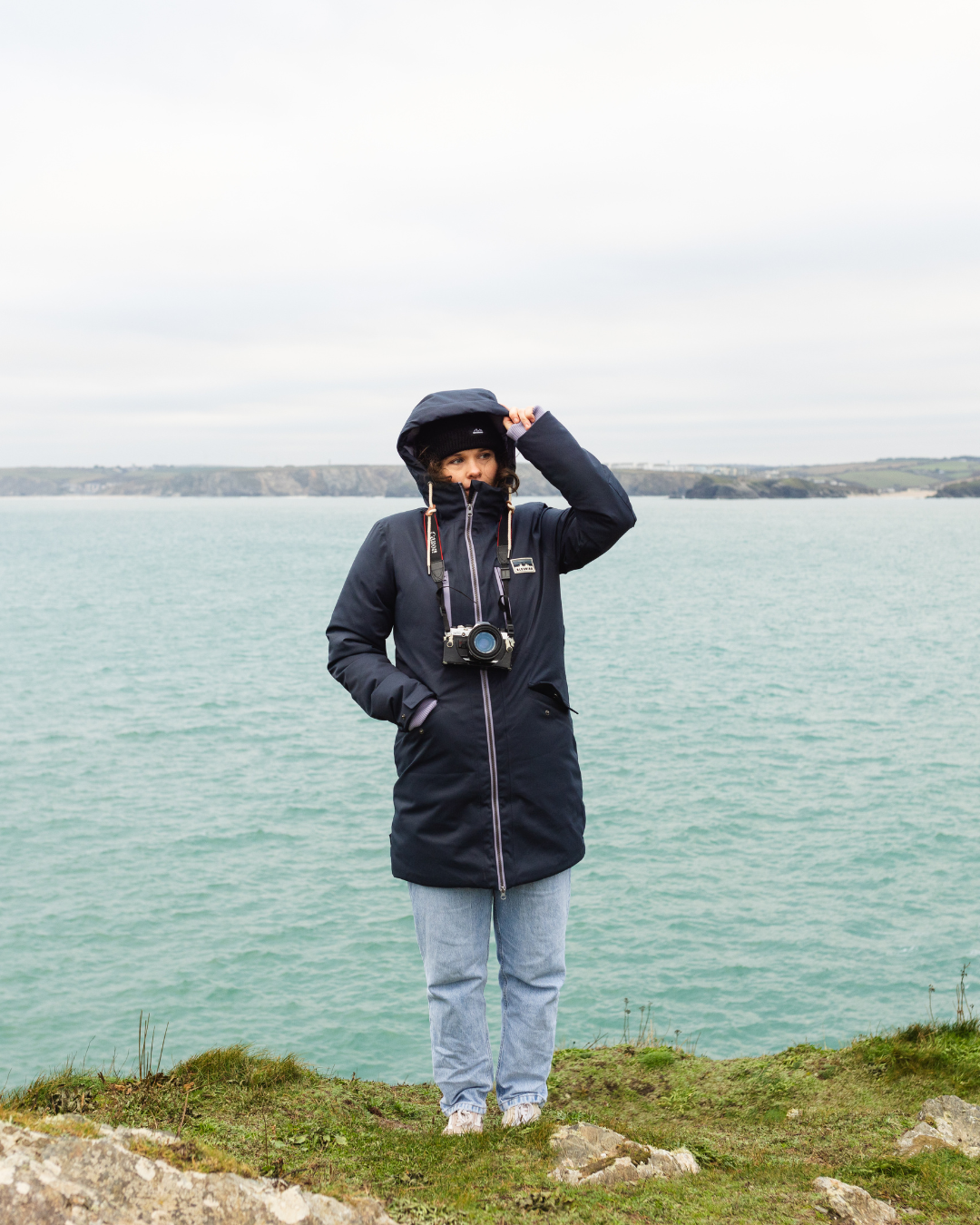 Elana Jacket - Navy - Bleubird