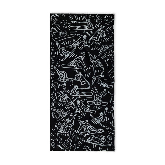 Tivat Black - Youth Original EcoStretch Neckwear - BUFF