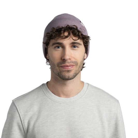 Lilon Lilac Ice - Knitted Beanie - BUFF