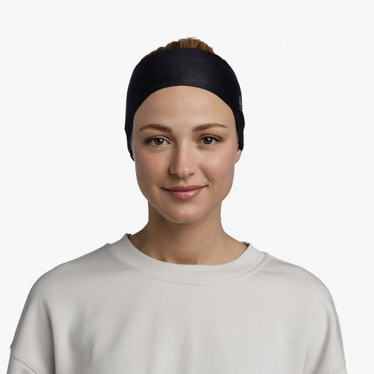 Solid Black - ThermoNet® Headband - BUFF