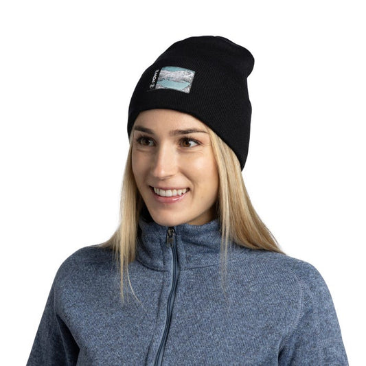 Lilon POW Black - Knitted Beanie - BUFF