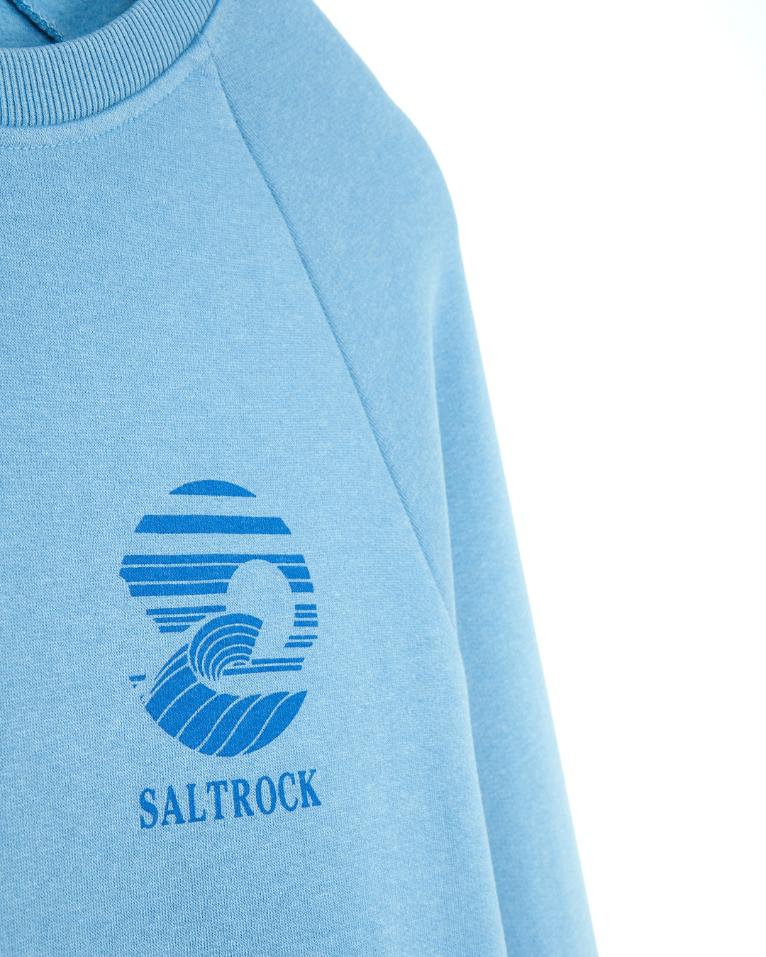 Atlantic - Mens Crew Sweat - Light Blue
