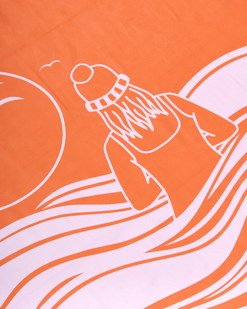 Cold Water Club - Microfibre Towel - Orange