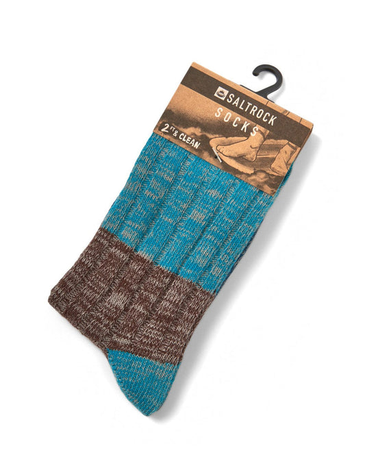 Descent Socks - Blue