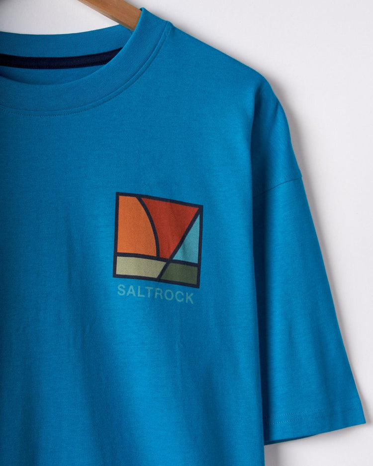 Dimensions Colour - Mens T-Shirt - Blue