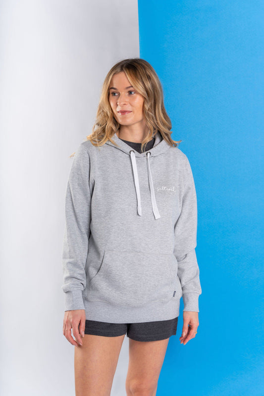 Velator - Womens Pop Hoodie - Grey