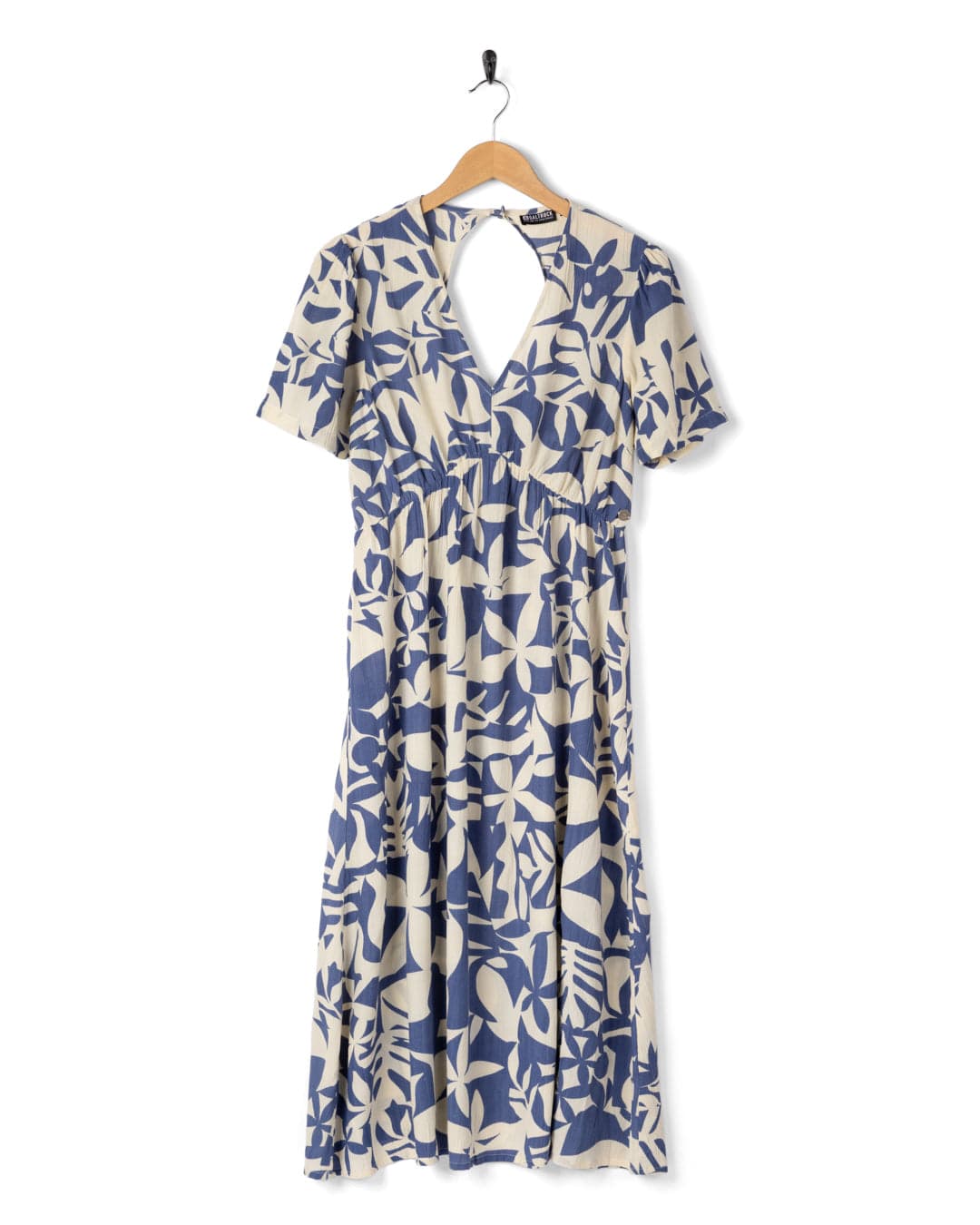 Bay Balance - Womens Midi Dress - Blue