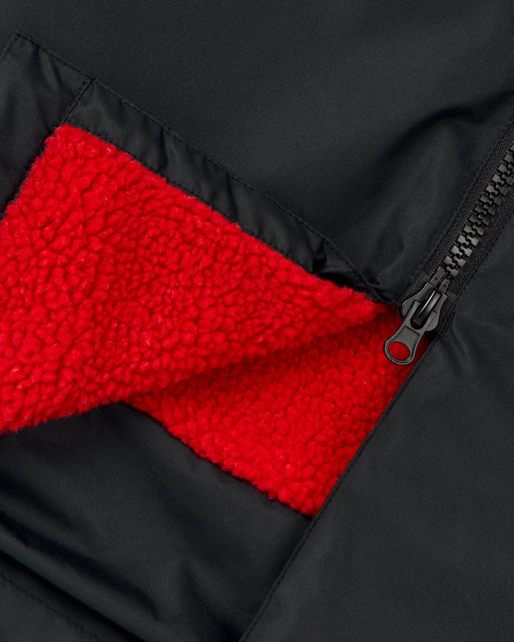 Kids Four Seasons Changing Robe - Black/Red