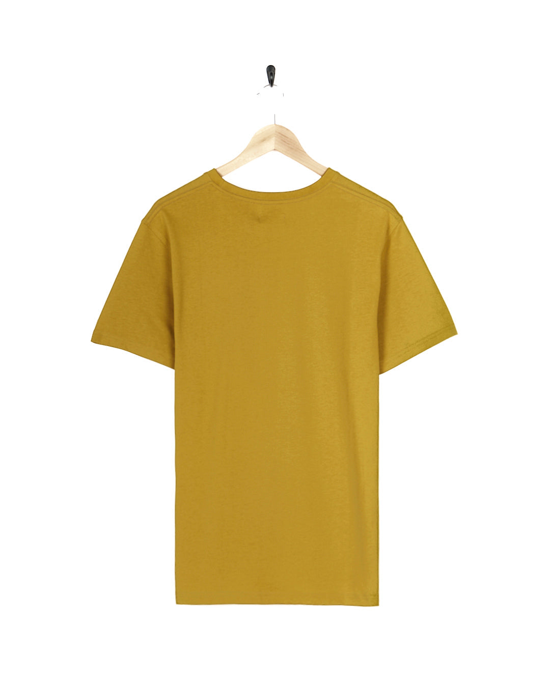 Geo Peak - Mens Short Sleeve T-Shirt - Yellow