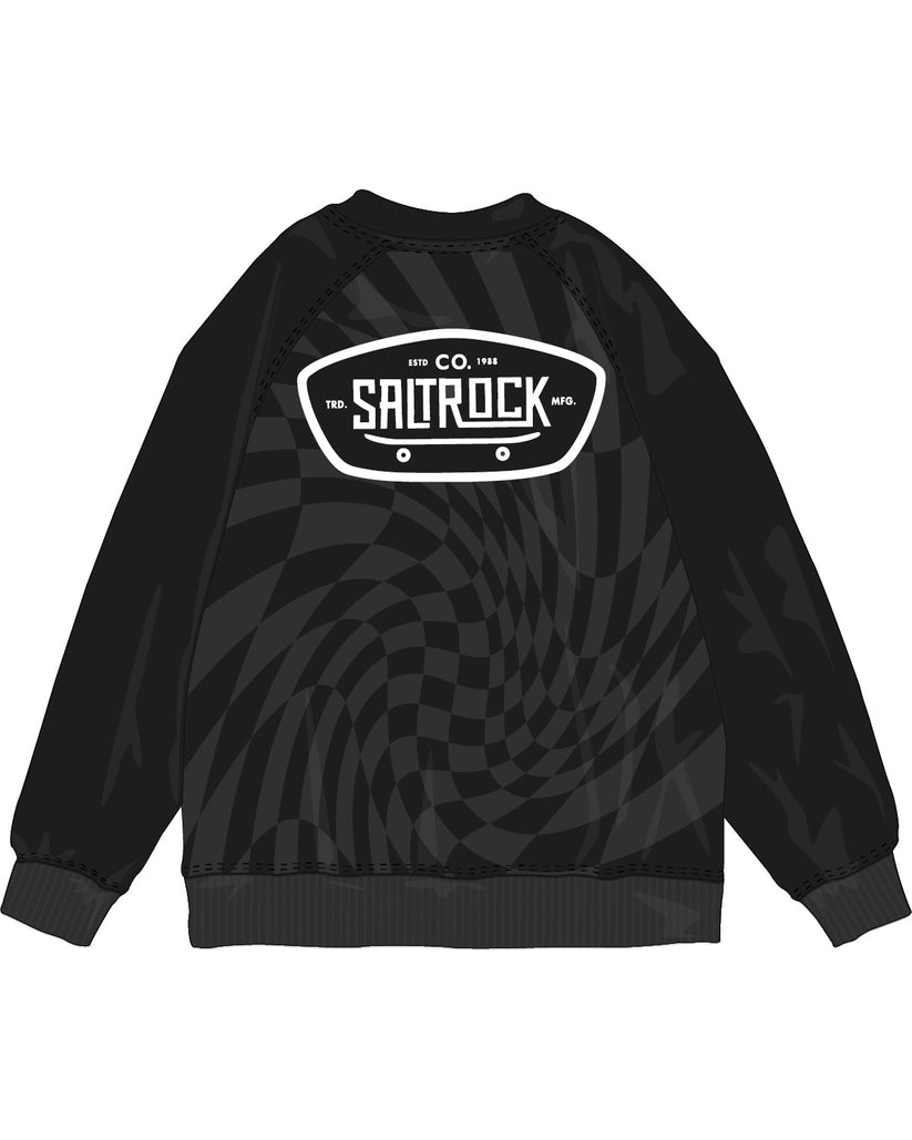 Grip It - Boys Crew Neck Sweat - Black