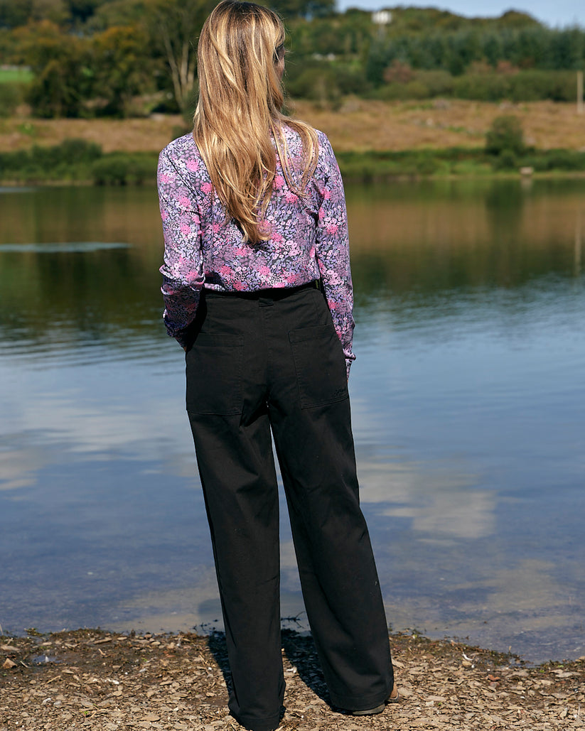 Hilda Twill - Womens Trouser - Dark Grey