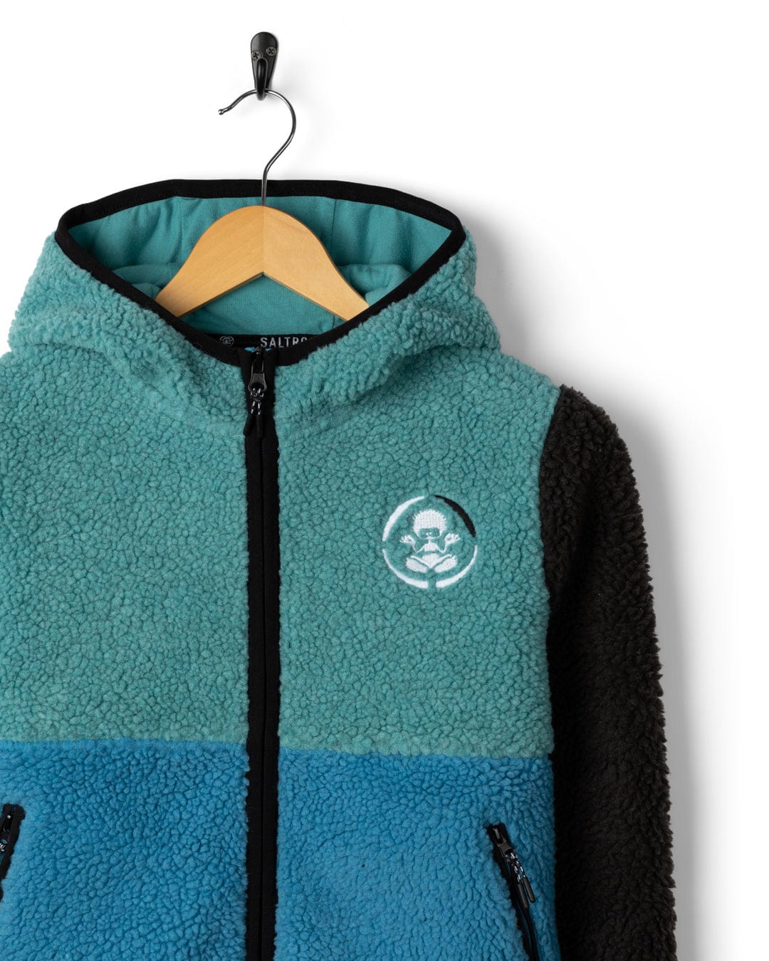Tok Emery Kids Fleece in Blue/Black