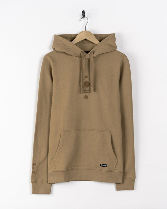 Lost At Last - Mens Pop Hood - Brown