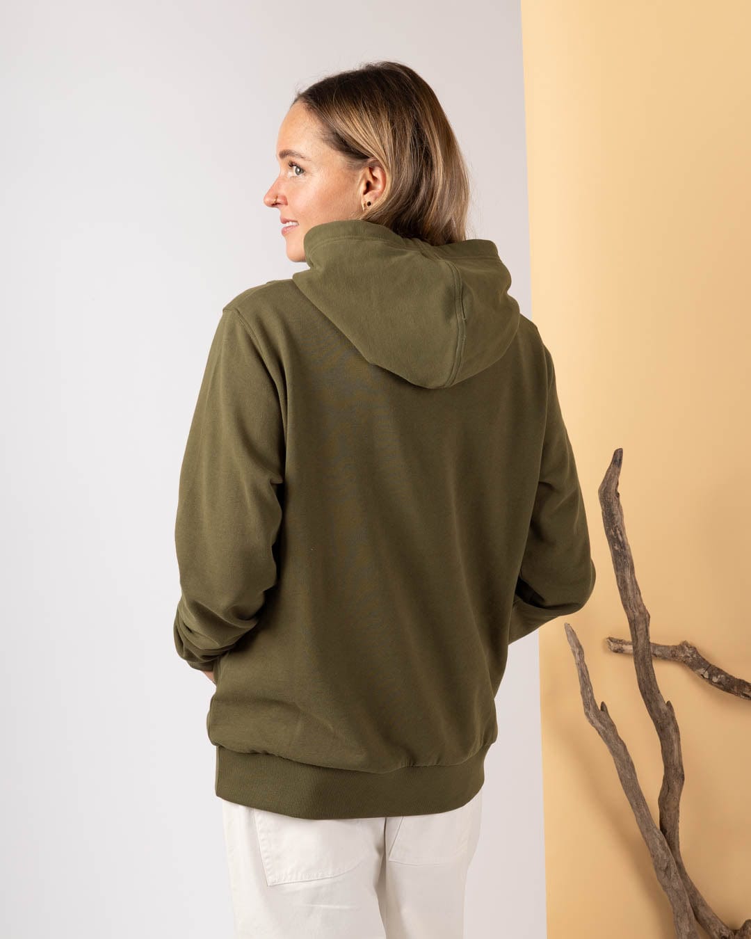 Solace - Womens Pop Hoodie - Green