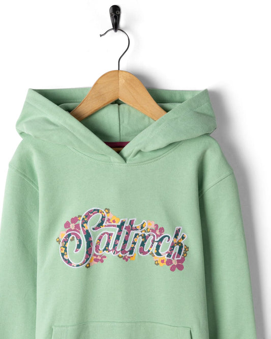 Trader Ditsy - Kids Pop Hoodie - Green