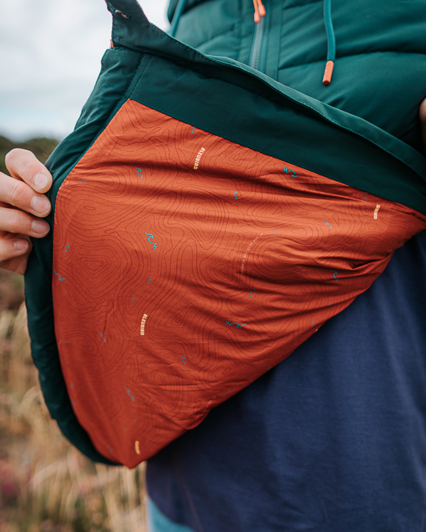 The Kala Jacket - Willow - Bleubird