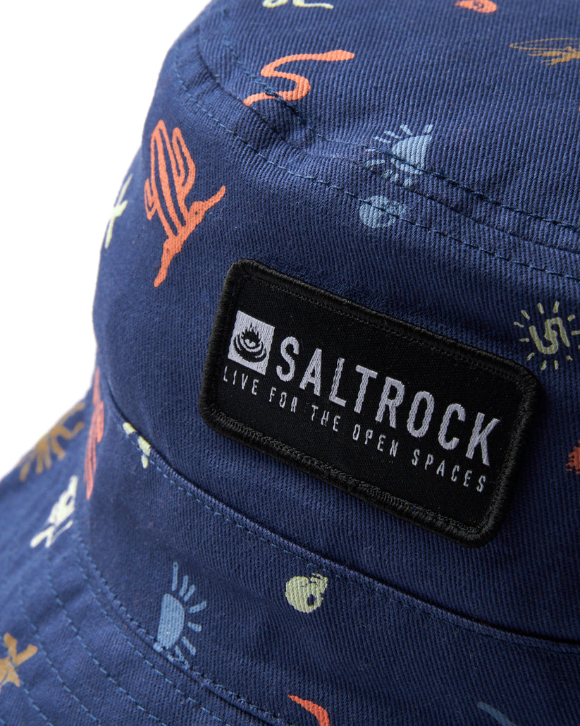 Last Stop Bucket Hat - Blue