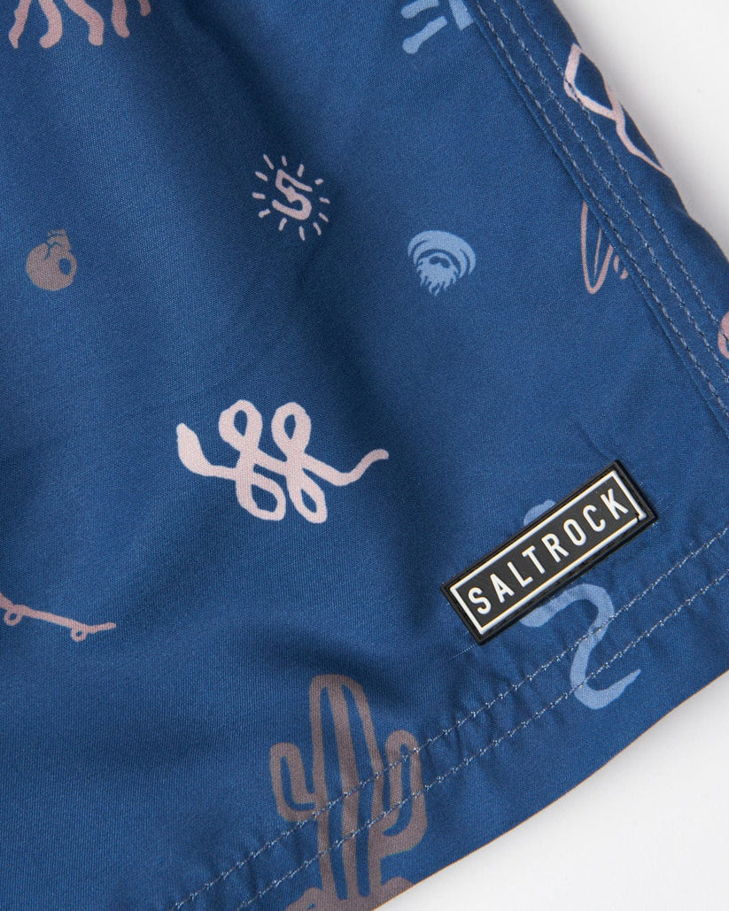 Last Stop - Mens Swimshorts - Blue