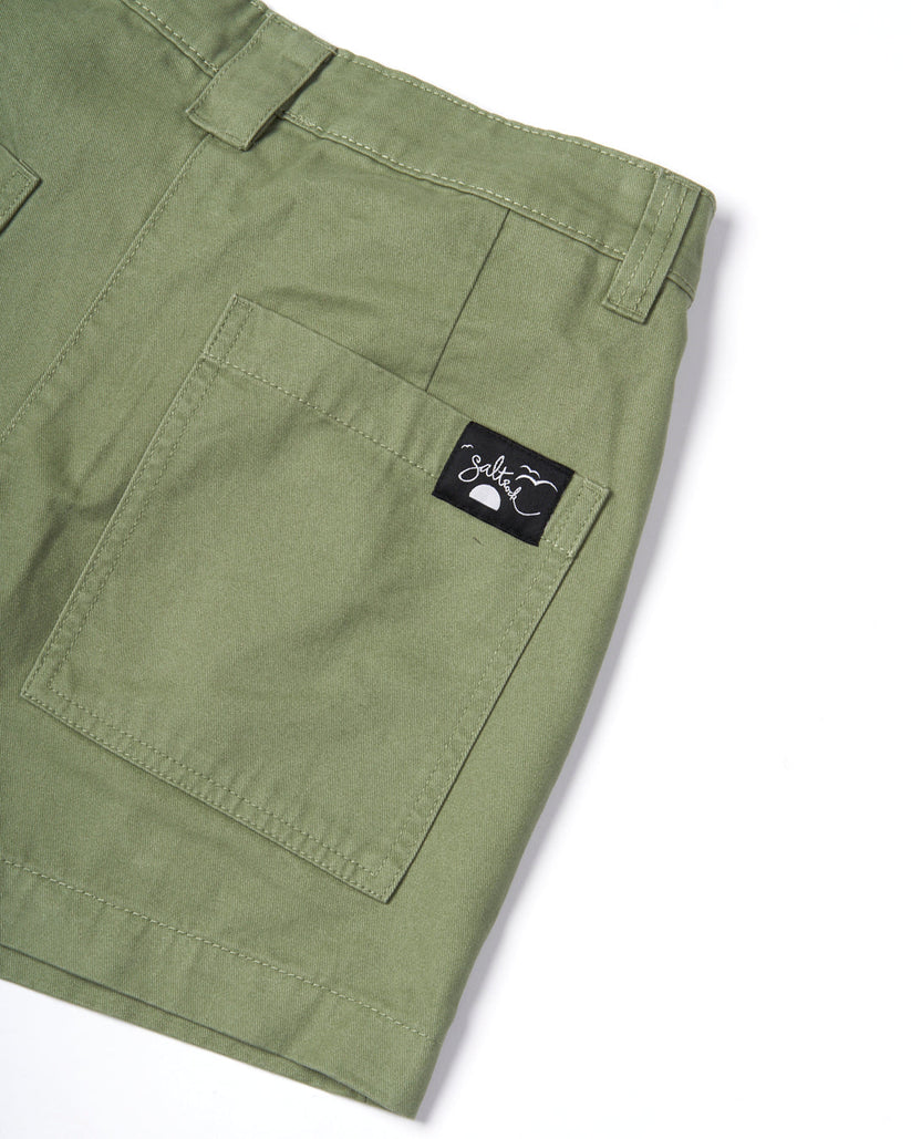 Liesl - Womens Chino Short - Green