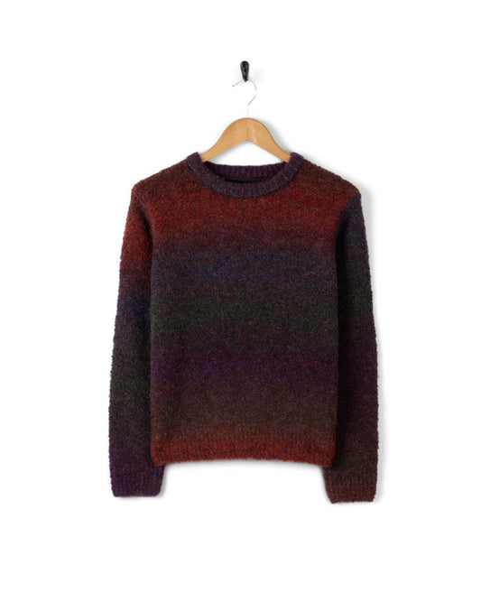 Bowden - Crew Knit - DARK PURPLE