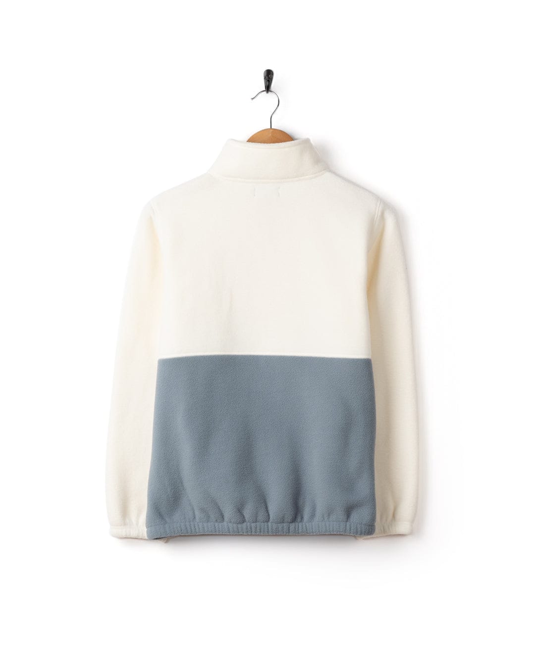 Denya Womens Zip Fleece in Cream
