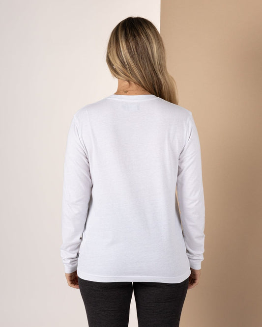 Velator - Womens Long Sleeve T-Shirt - White