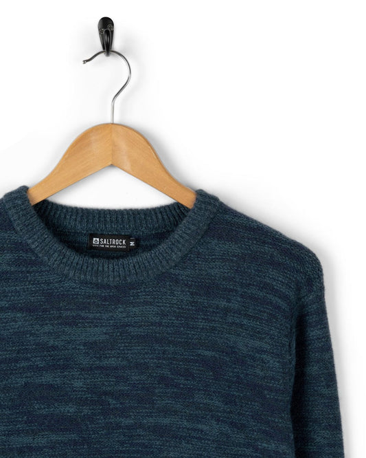 Reader - Mens Knitted Jumper - Blue