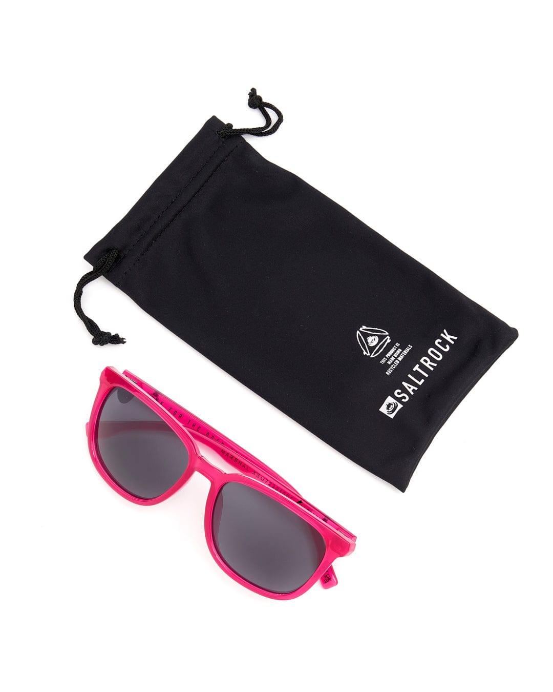 Marshall Recycled Polarised Sunglasses in Pink