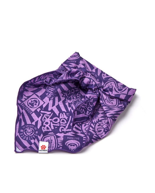 Branded - Dog Bandana - Purple