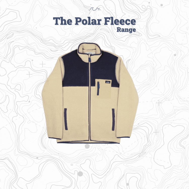 Bleubird Polar 1/4 Zip Fleece - Sand