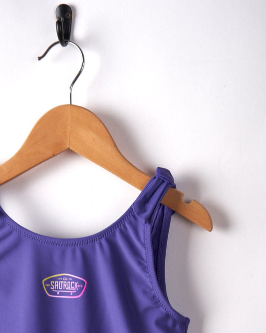 Sunny Hardskate - Recycled Kids Swimsuit - Purple