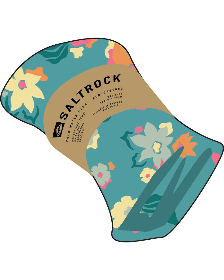 Surf Daze Microfibre Towel in Blue