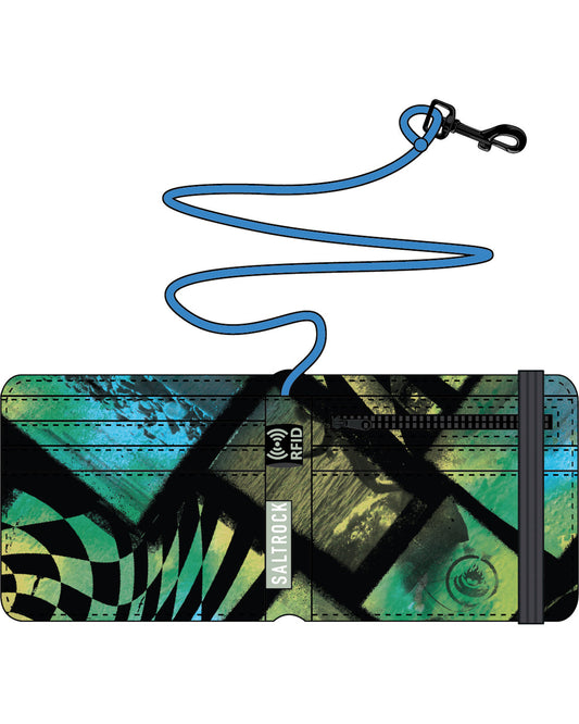 Surf Flare Wallet in Light Green