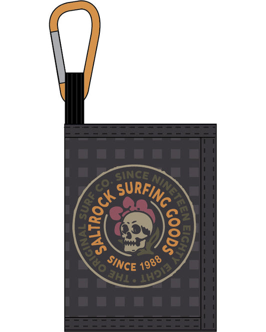 Trail Tri-Fold Wallet in Dark Grey