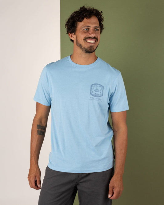 Cold Water Cures - Mens Short Sleeve T-Shirt - Blue