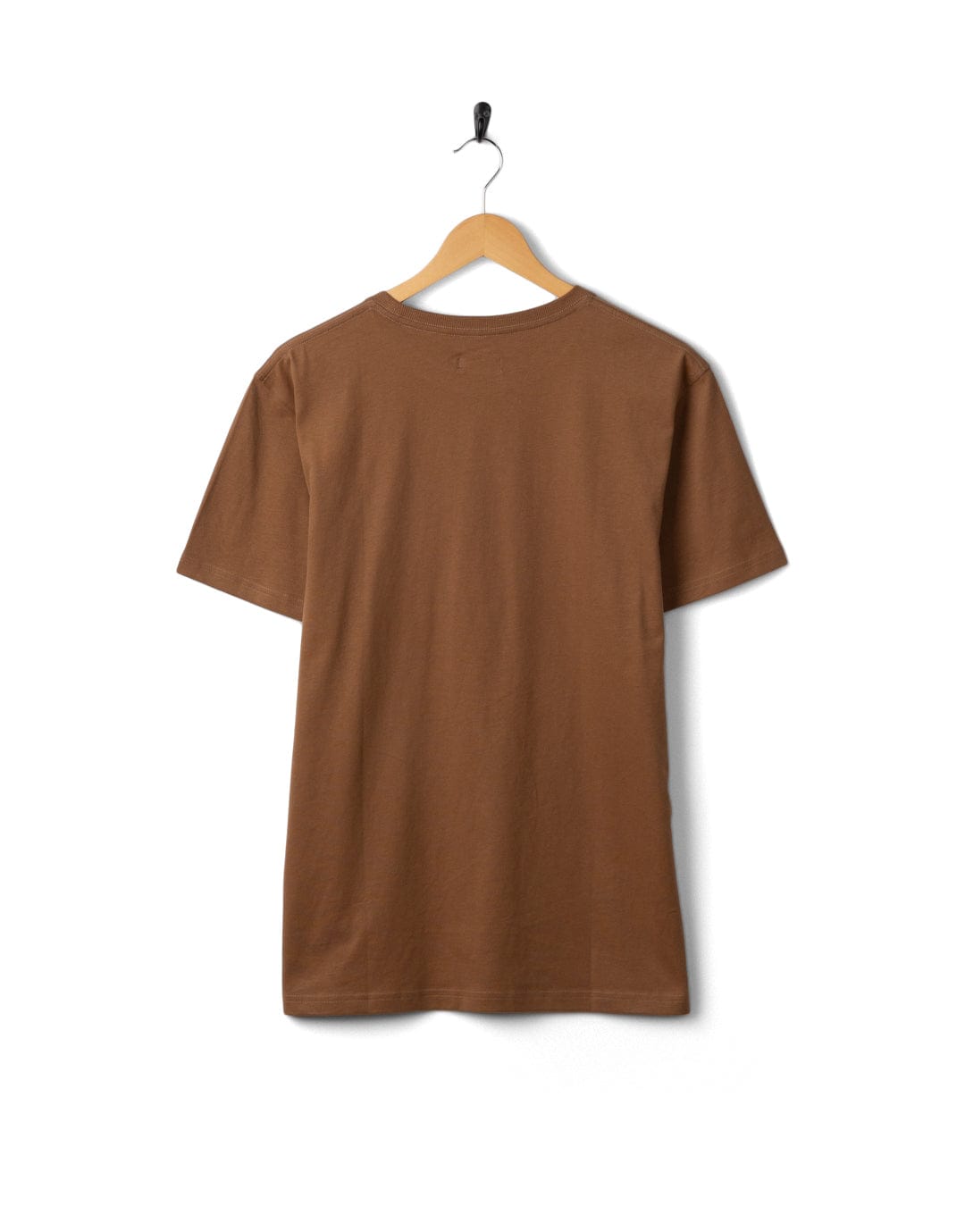 Trail Bus Mens Short Sleeve T-Shirt in Brown