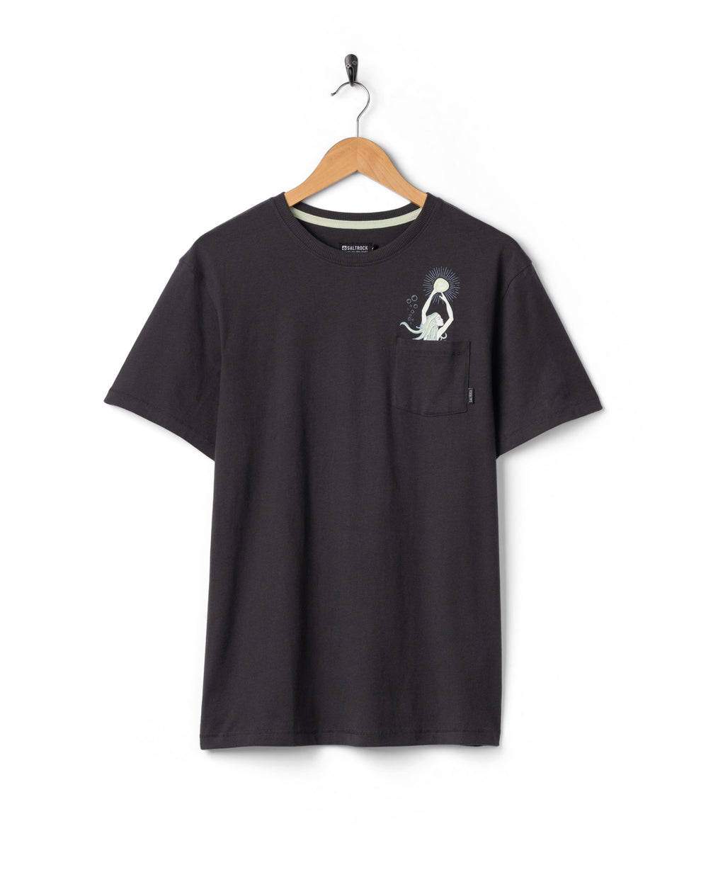 Mermaid Rise - Mens T-Shirt - Dark Grey