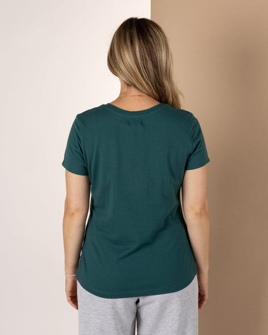 Velator - Womens Short Sleeve T-Shirt - Teal