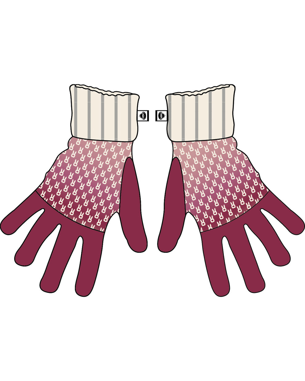 Cosmic Gloves - Dark Pink