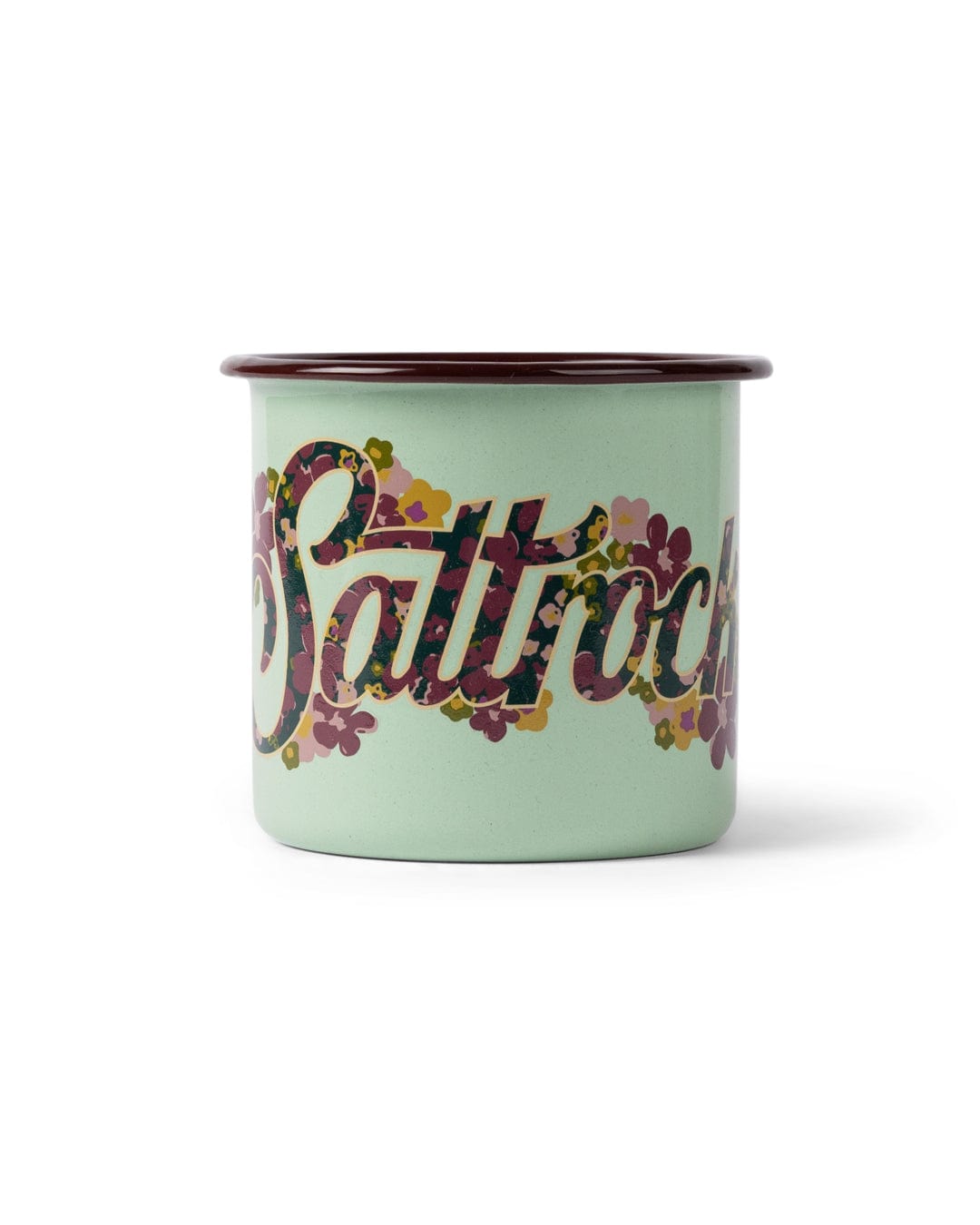 Trader Ditsy - Enamel Mug - Light Green