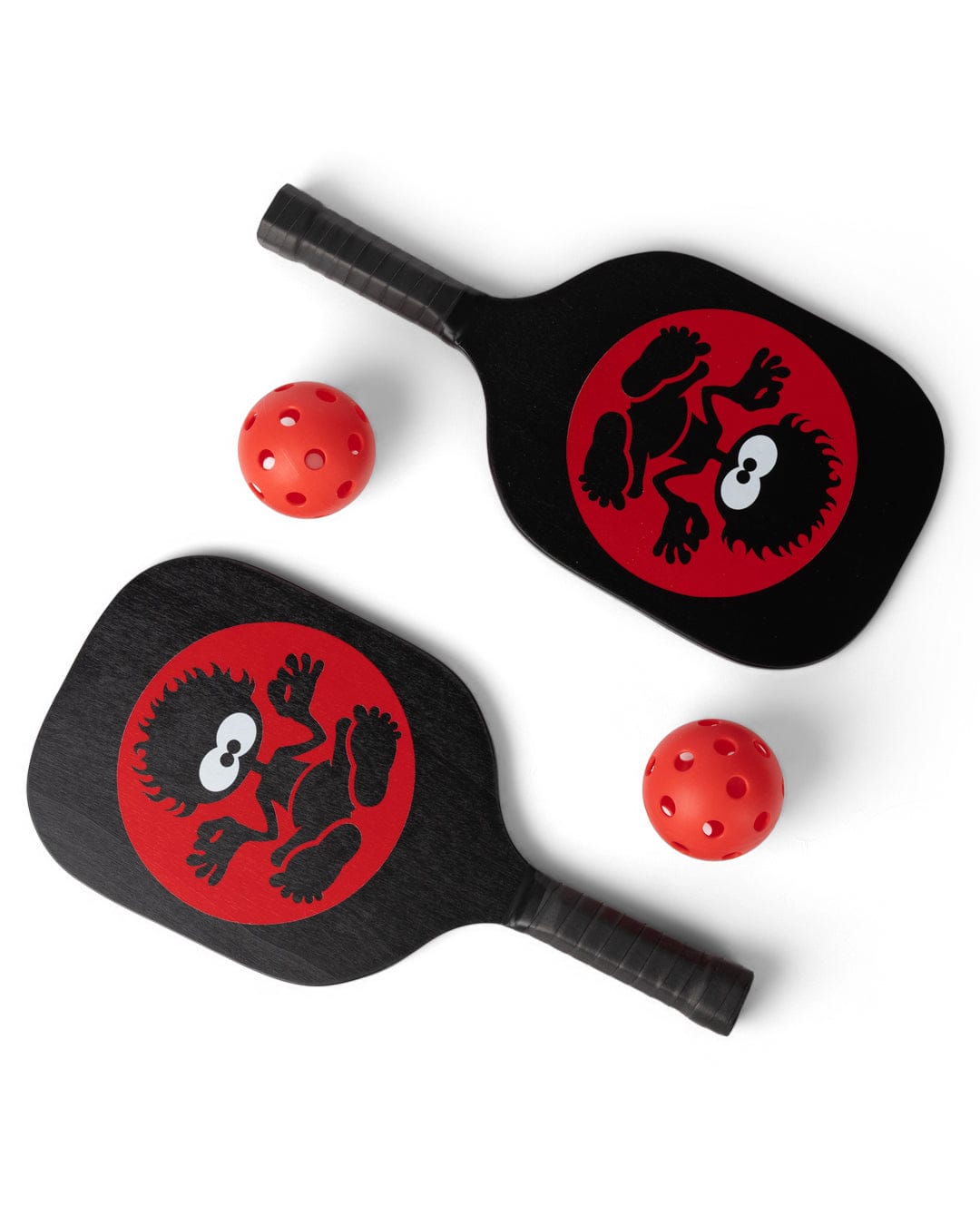 Tok Pickle Ball Paddle Set in Black/Red