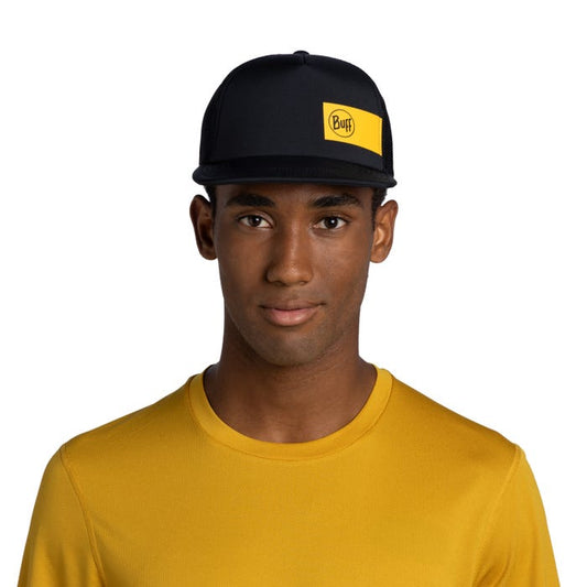 Cram Logo Black - Explore Trucker Cap - BUFF