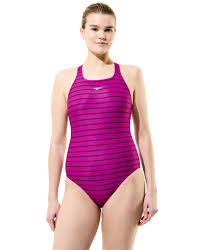 Women's Endurance+ Printed Medalist Swimsuit purple