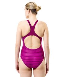 Women's Endurance+ Printed Medalist Swimsuit purple